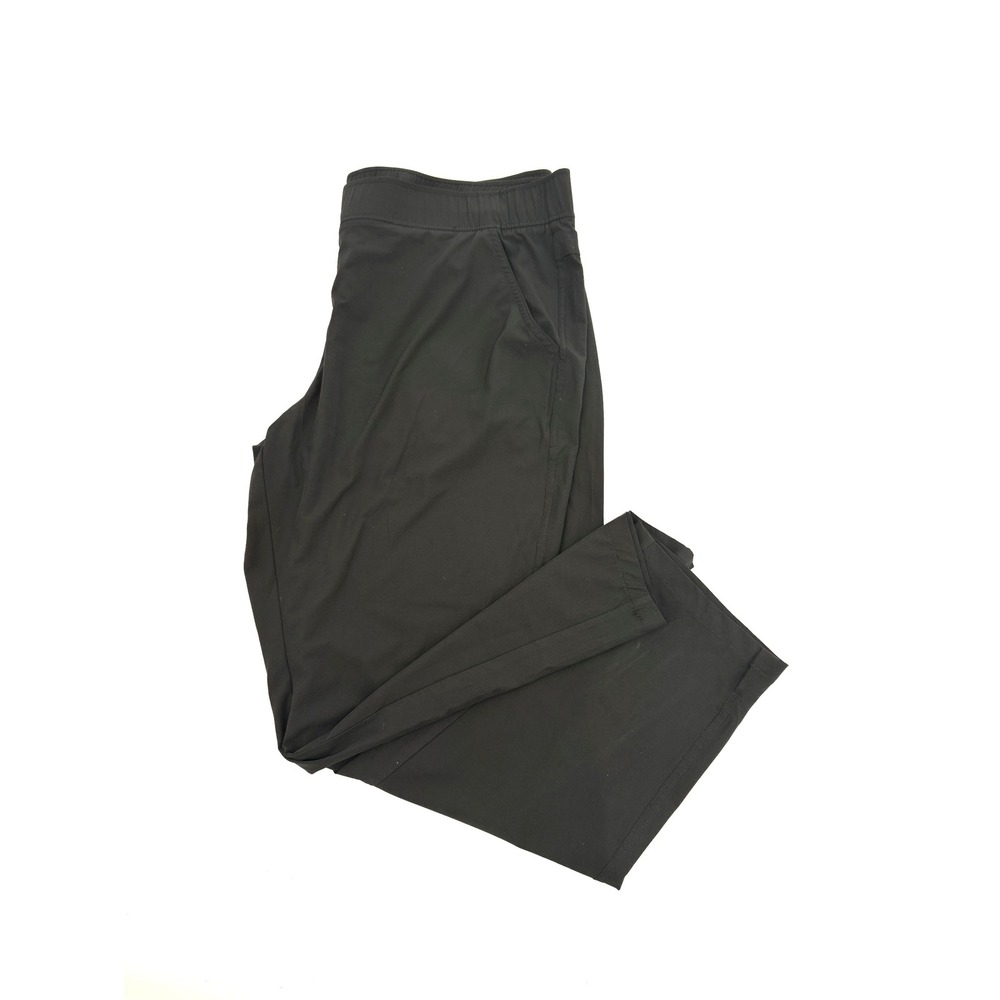 Eddie Bauer Pants Women XL Black Straight Leg Hiking Active Stretch 1583701